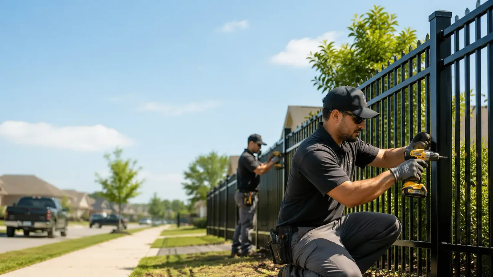 Metal Fence Installation in Grand Junction, IA